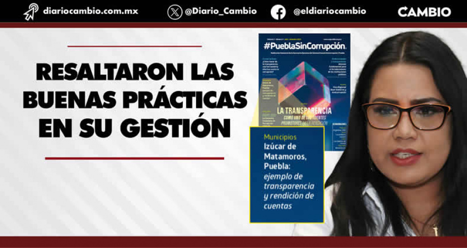 El Sistema Estatal Anticorrupción distingue gestión de Irene Olea como ejemplo de transparencia