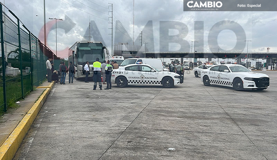 Venezolana muere en autobús sobre la México-Puebla