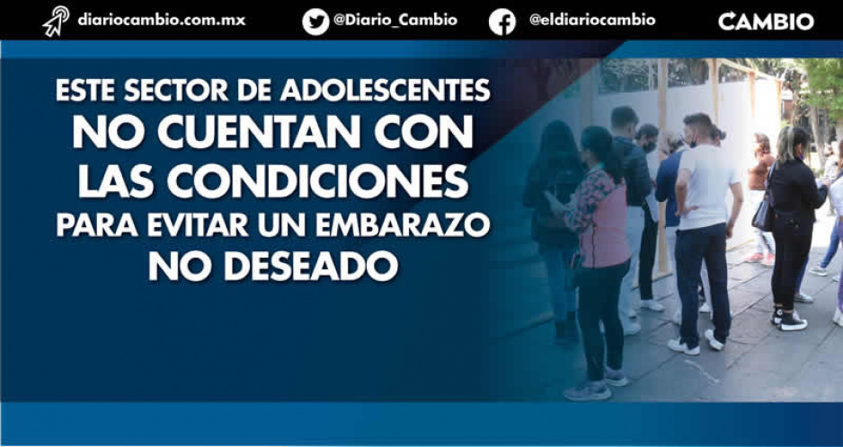 Siete de cada 100 jóvenes poblanos de entre 15 y 19 años son propensos a embarazarse: Coneval