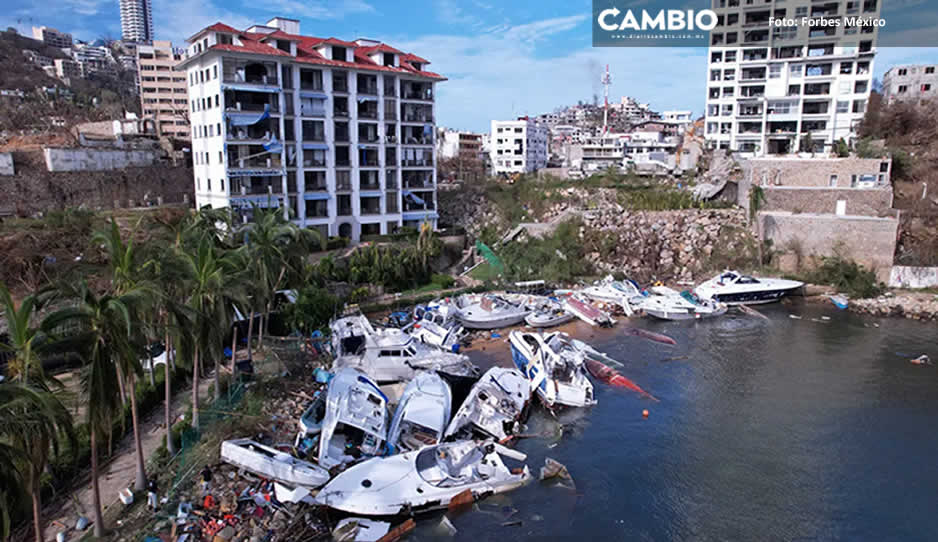 Suman 52 muertos y 32 desaparecidos por huracán Otis en Acapulco (VIDEO)