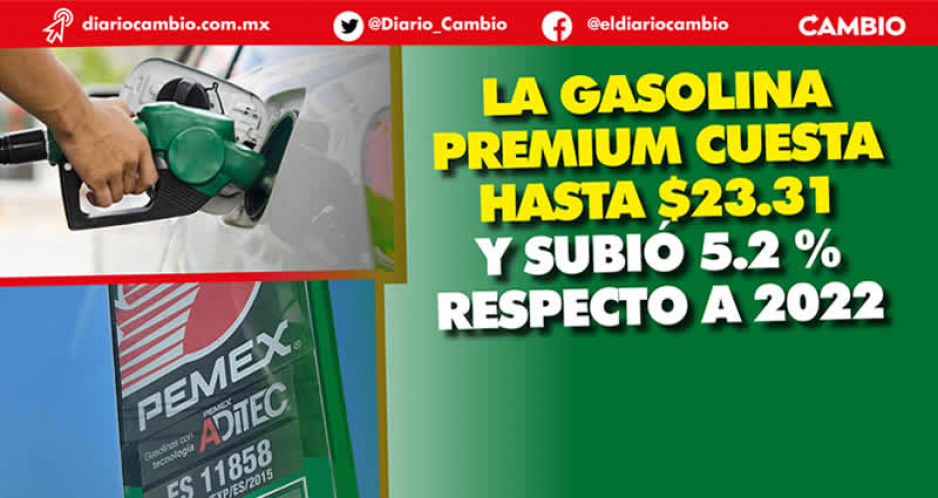 En un año la gasolina en Puebla elevó su precio hasta 1.50 pesos