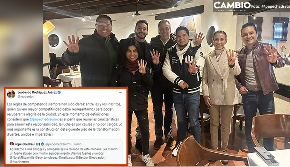 Comienzan las declinaciones en torno a Pepe Chedraui: Leobardo Juárez el primero