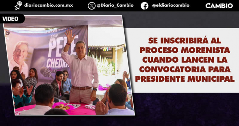 Pepe Chedraui rompe la incertidumbre: dice no al PRI, se va con Morena por la alcaldía