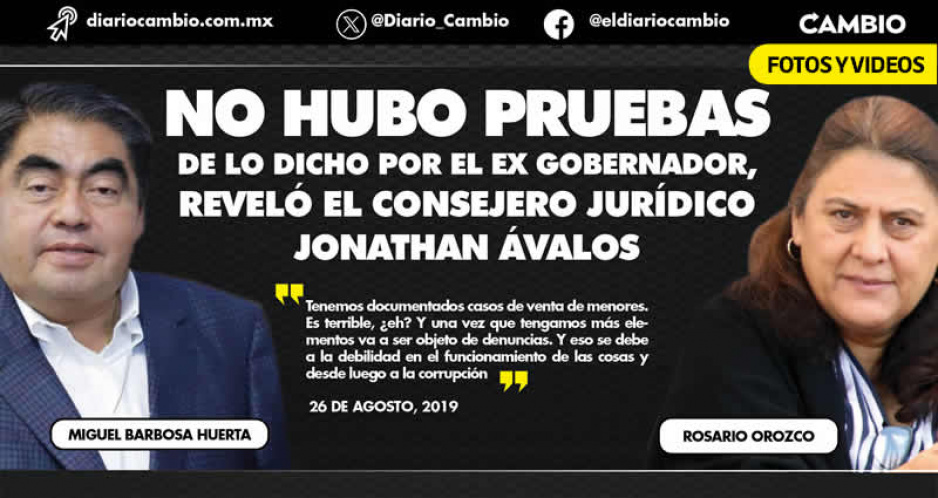 Cae mentira de los Barbosa: nunca vendieron a los niños del DIF estatal en el morenovallismo