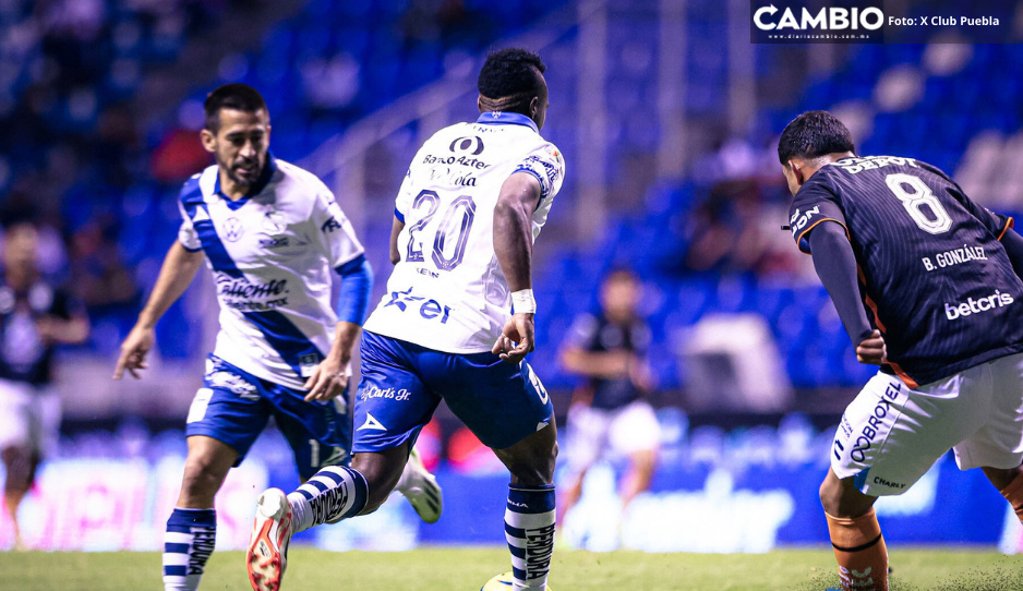 ¡Uno a uno! Puebla logra empate vs Pachuca en el primer tiempo