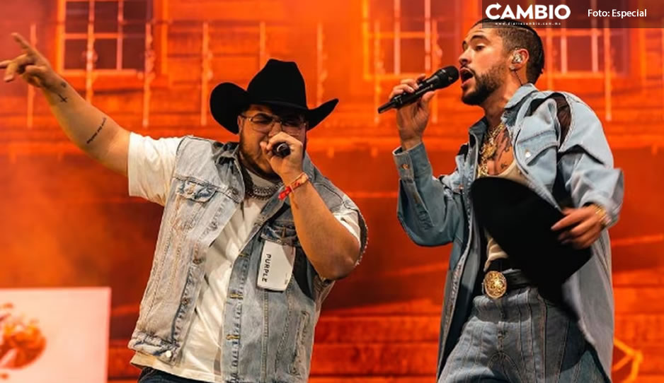 Fuertes rumores de que Bad Bunny se presentará HOY con Grupo Frontera en el Zócalo de la CDMX