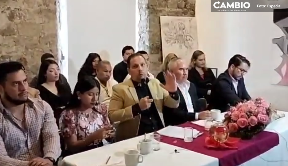 Carvajal se sumó a los políticos poblanos para llamar a comparecer a Amanda Gómez (VIDEO)
