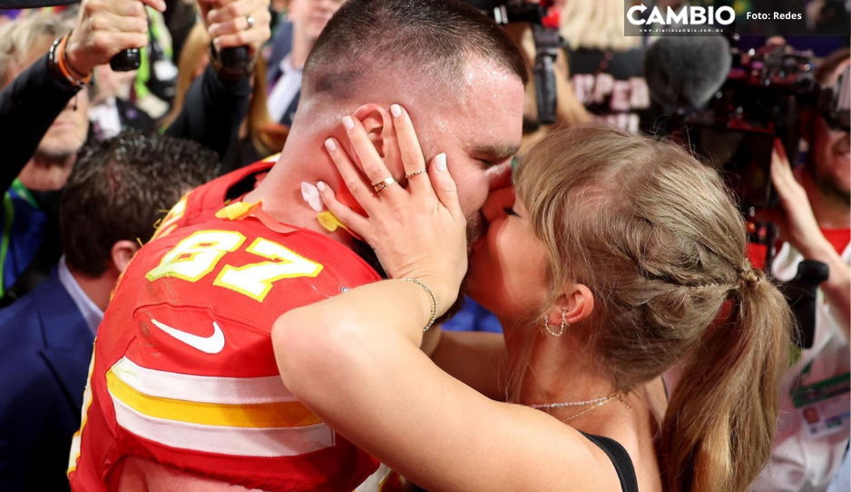 Taylor Swift festeja a lo GRANDE el triunfo de Chiefs en Super Bowl LVIII (VIDEO)