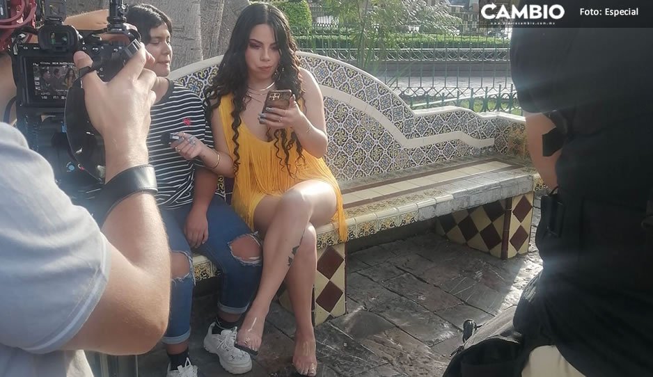 ¡Cuidado infieles! Lizbeth Rodríguez está en Puebla y ya cayó su primera víctima (VIDEO)