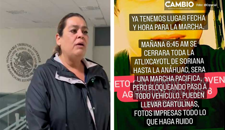Familia de Neto se deslinda de la marcha convocada mañana en Vía Atlixcáyotl: Abogada