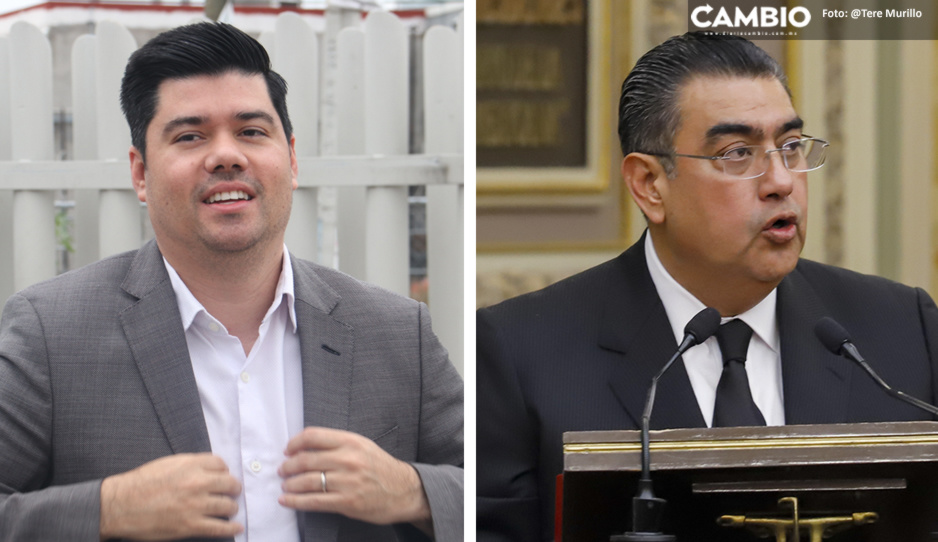 Jimmy Natale felicita a Sergio Salomón por un año de reconciliación y transformación para Puebla (VIDEO)