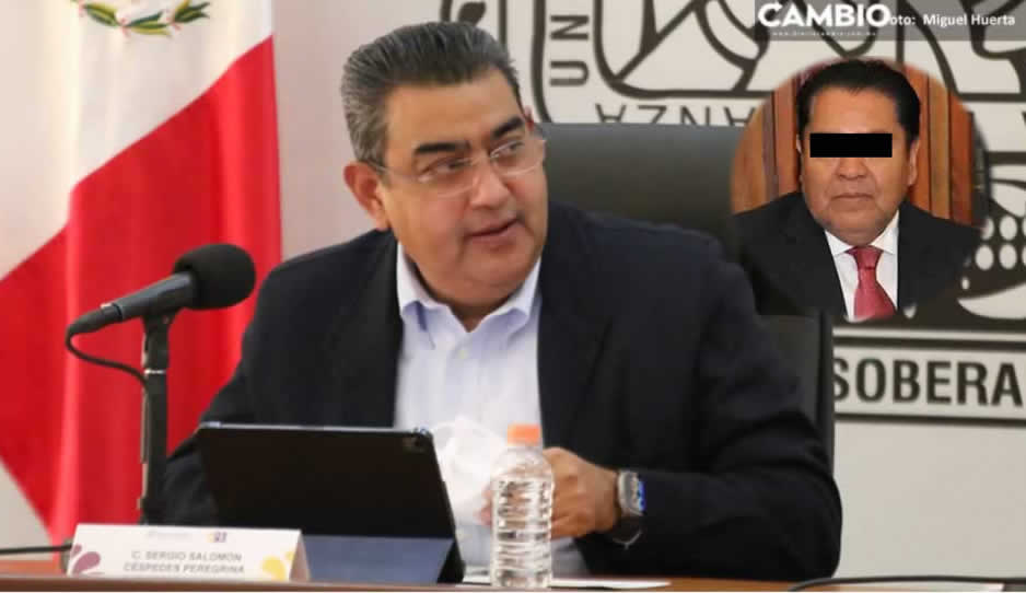 Sergio Salomón aseguró que la liberación de Guillermo Aréchiga se hizo en total apego a la ley