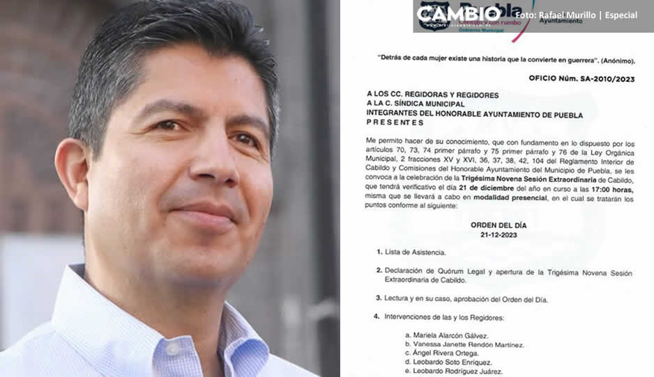 Adiós Lalo, hola Adán: Cabildo declarará la ausencia absoluta del edil y no habrá regreso posible