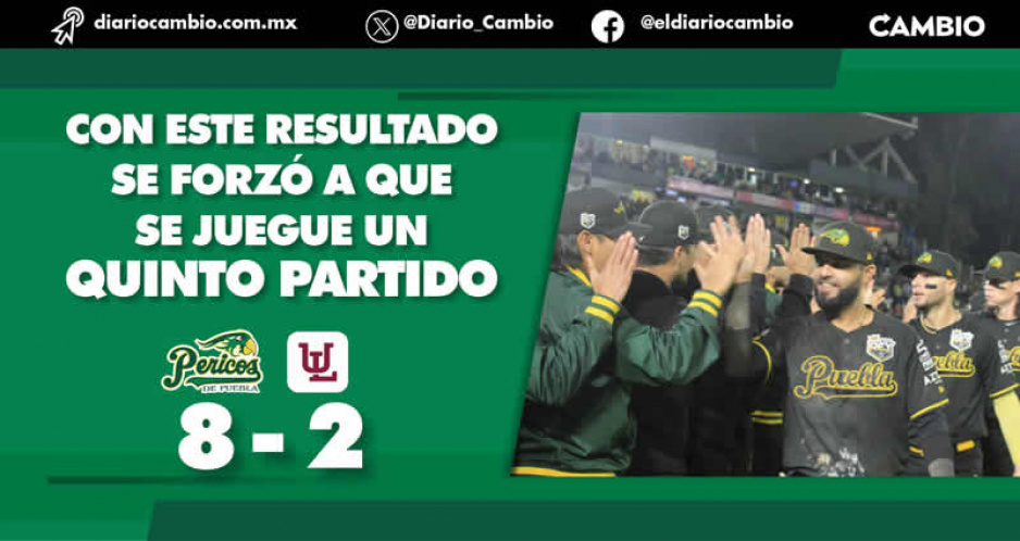 Los Pericos reviven sus esperanzas: ganan el 3er capítulo de la Serie del Rey 8-2