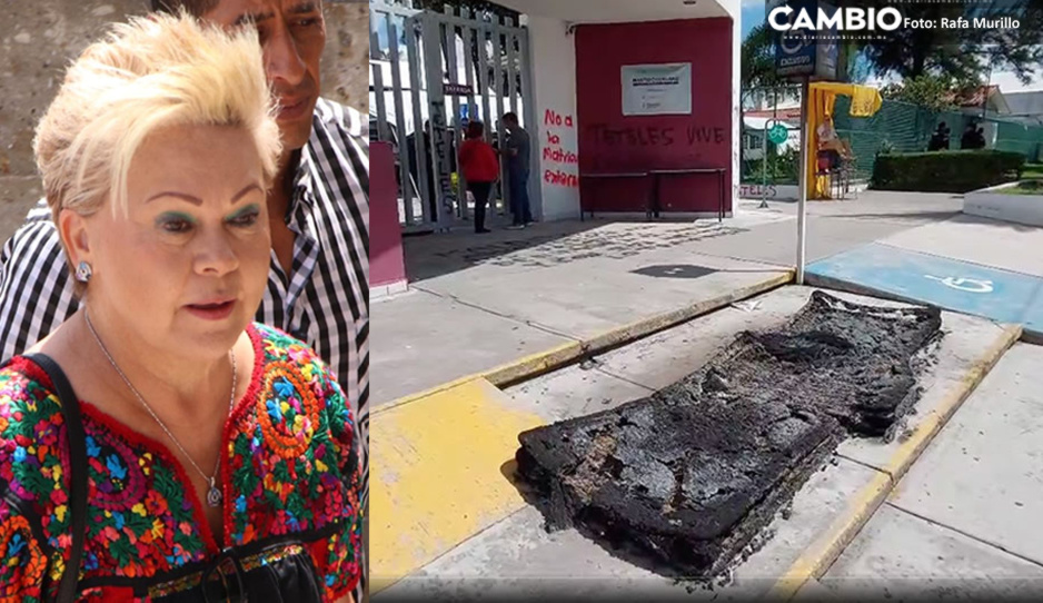 No habrá denuncias vs normalistas de Teteles que vandalizaron sede de la SEP (VIDEO)