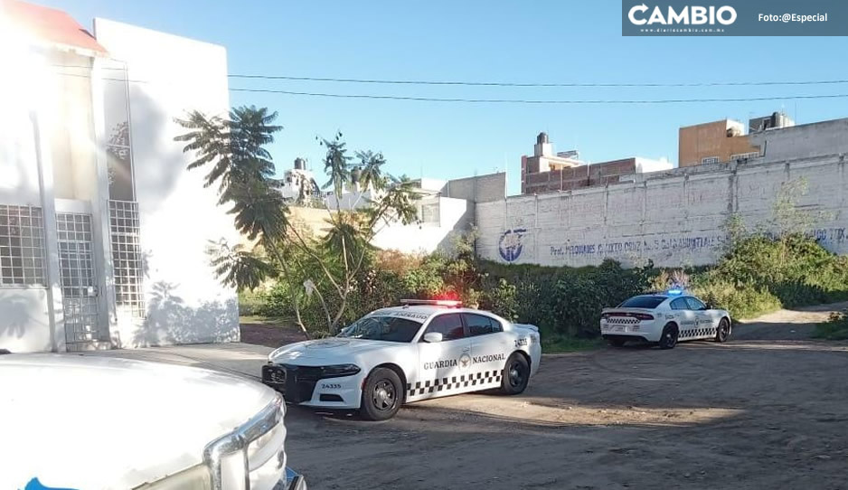 GN resguarda predio en Texmelucan tras asalto sobre la México-Puebla