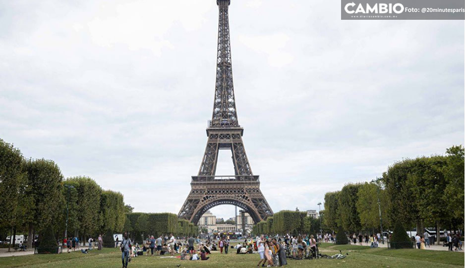 Violan en grupo a turista mexicana cerca de la Torre Eiffel en Francia