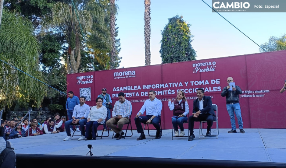 Armenta toma protesta a Comités de Defensa de la 4T en Atlixco