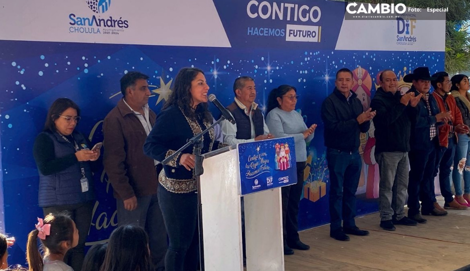 Arranca DIF Caravana de Reyes Magos en San Andrés Cholula