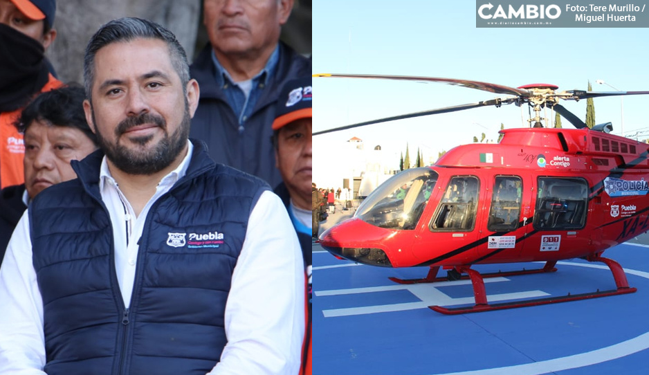 Adán Domínguez califica como exitosa la labor de helicóptero &#039;Arcángel (VIDEO)