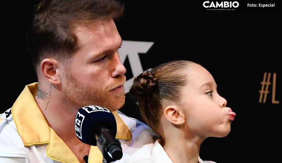Defendiendo a su padre: Hija del Canelo Álvarez le 'saca' la lengua a Dimitry Bivol