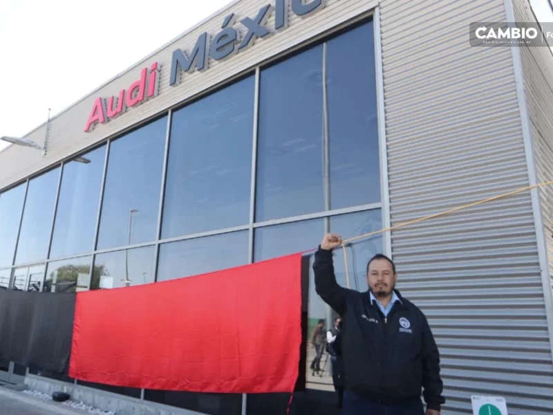 Estalla la HUELGA en Audi: cierran las puertas en la planta de San José Chiapa