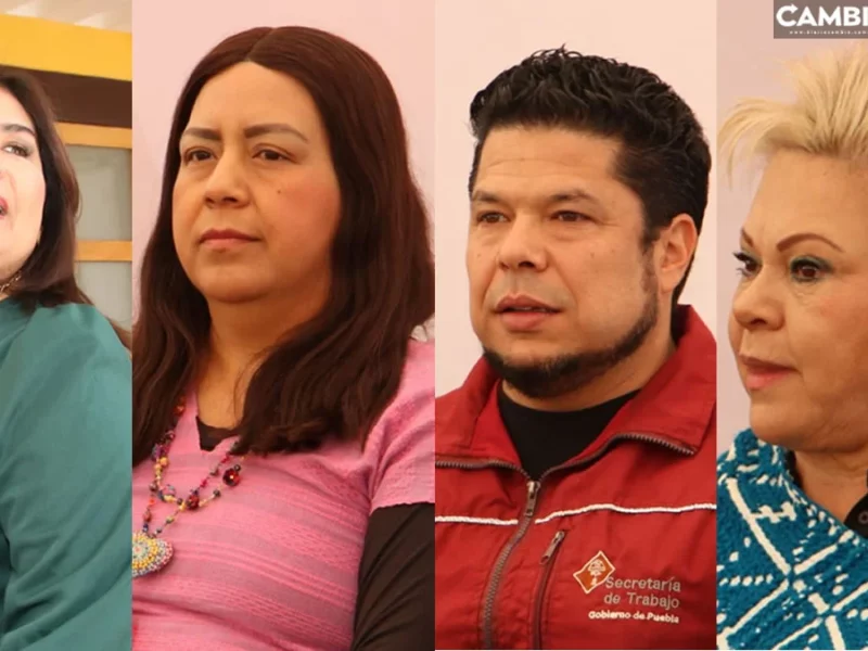Se va Beatriz Manrique, Ana Laura Altamirano, Gabriel Biestro e Isabel Merlo del gobierno de Puebla