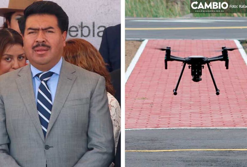 Segob dice que ya se puede usar el dron para buscar a los alpinistas perdidos del Citlaltépetl.