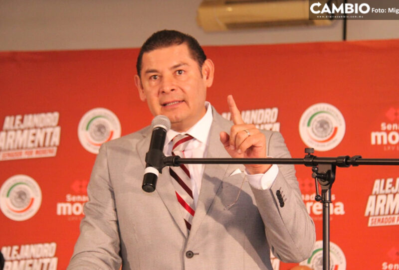 Alejandro Armenta, reveló que su coordinador de campaña será el perfil perdedor de la candidatura a la alcaldía de Puebla.