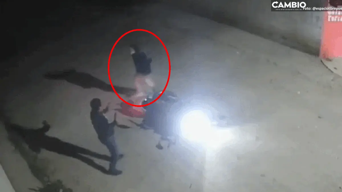 VIDEO: A punta de pistola, ladrón roba motocicleta a hombre en Chachapa