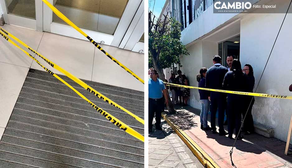 Durante el asalto a un cuentahabiente en pleno centro de Huejotzingo, un hombre que se desempeñaba como escolta perdió la vida