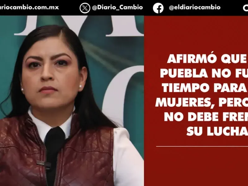 Partidos en Puebla no respetaron paridad en elección de candidatos: Claudia Rivera