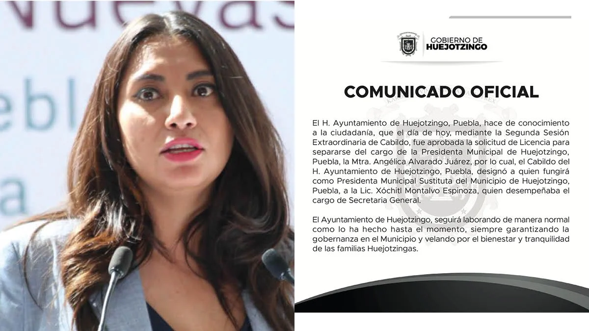 Angélica Alvarado deja la presidencia de Huejotzingo; va por una diputación