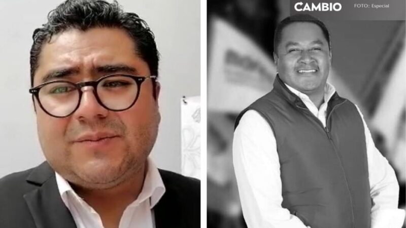 Edil de Acatzingo y quien perdió la candidatura de Morena, ni siquiera da el pésame por el homicidio de Jaime González