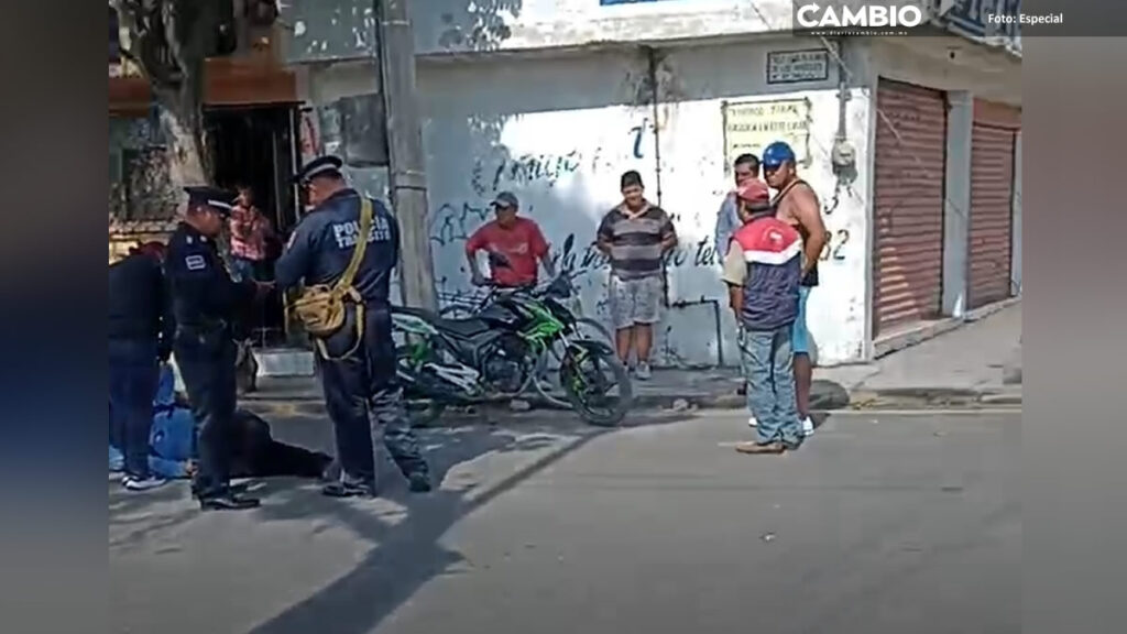 ¡Violencia imparable! Lo balean durante intento de asalto en Texmelucan