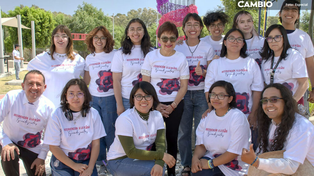 BUAP presenta proyecto “Intervención a la Reina. Tejiendo juntas” en el CCU