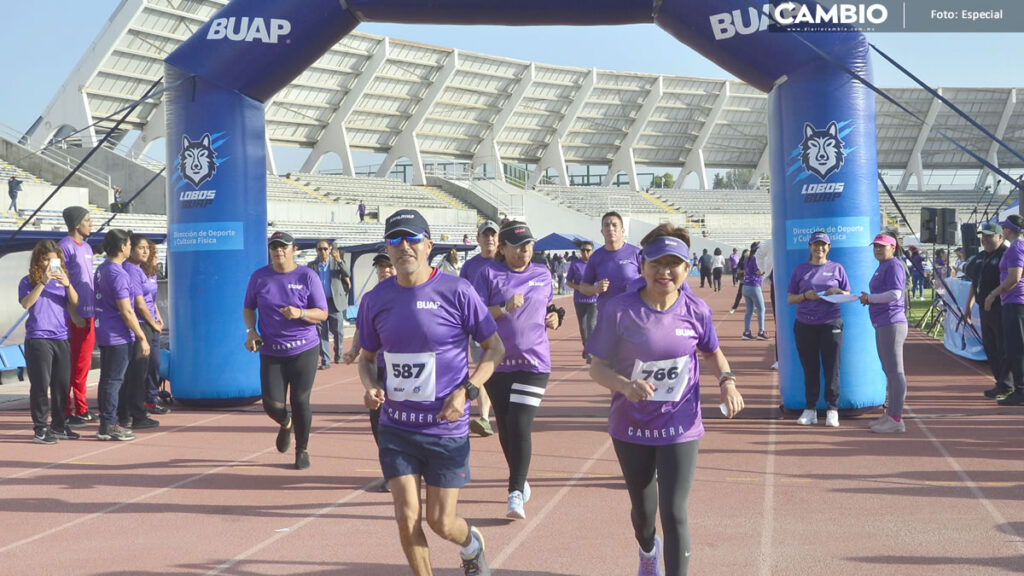 Más de mil competidores participan en segunda edición de la Carrera de la Mujer BUAP