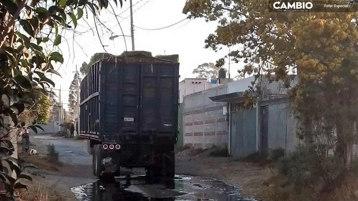 Los González, detrás del camión abandonado de combustible que provocó alarma en Amalucan