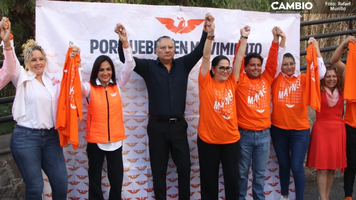 Arrancan en Puebla campaña candidatos de MC a diputados federales y al Senado (VIDEO)