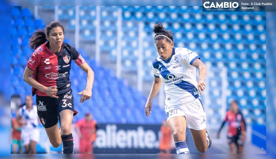 ¡No vence la mala racha! Club Puebla Femenil empata 0-0 vs Atlas
