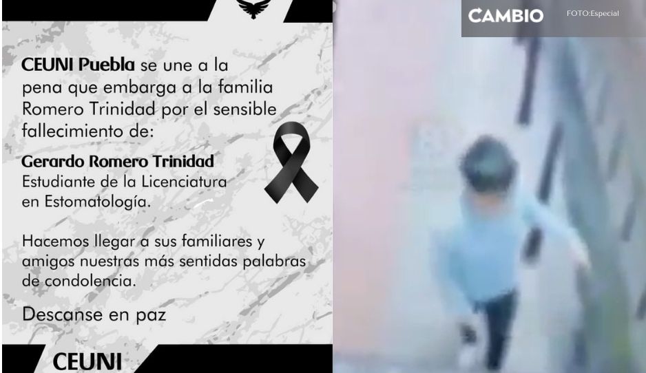 Lamenta CEUNI muerte de Gerardo, alumno que se quitó la vida en el Barrio de Santiago