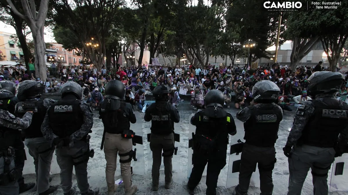 Detenidos en marcha 8M eran infiltrados, revela Ayuntamiento