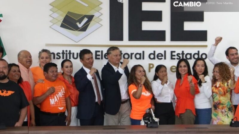 Fernando Morales se registra como candidato de MC a la gubernatura 