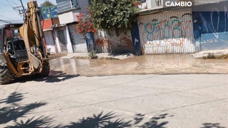 Vecinos de Santa María La Rivera llevan dos semanas sin agua: piden ayuda a Agua de Puebla