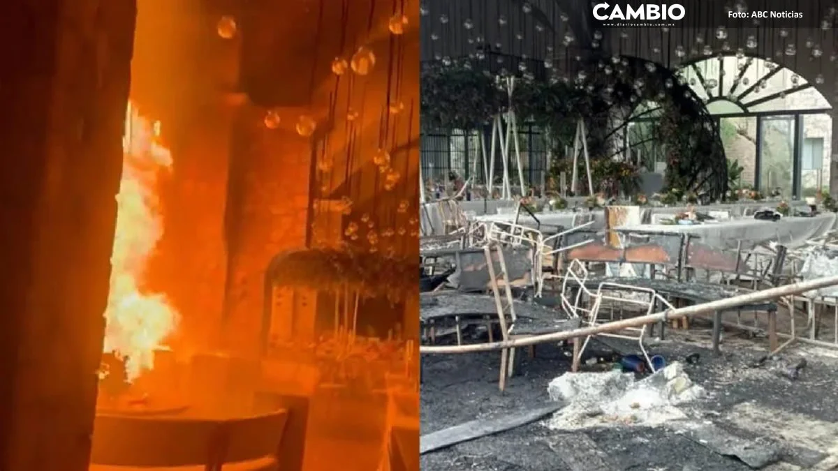 ¡Fiesta arruinada! Salón de fiestas se incendia durante boda en San Miguel de Allende (VIDEO)
