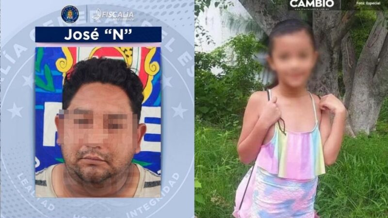 FGE de Guerrero detiene a José ‘N’ por el feminicidio de la niña Camila en Taxco
