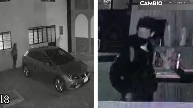 VIDEO:¡Sin perdón de dios! Ladrón saquea oficina de iglesia en la colonia 10 de Mayo