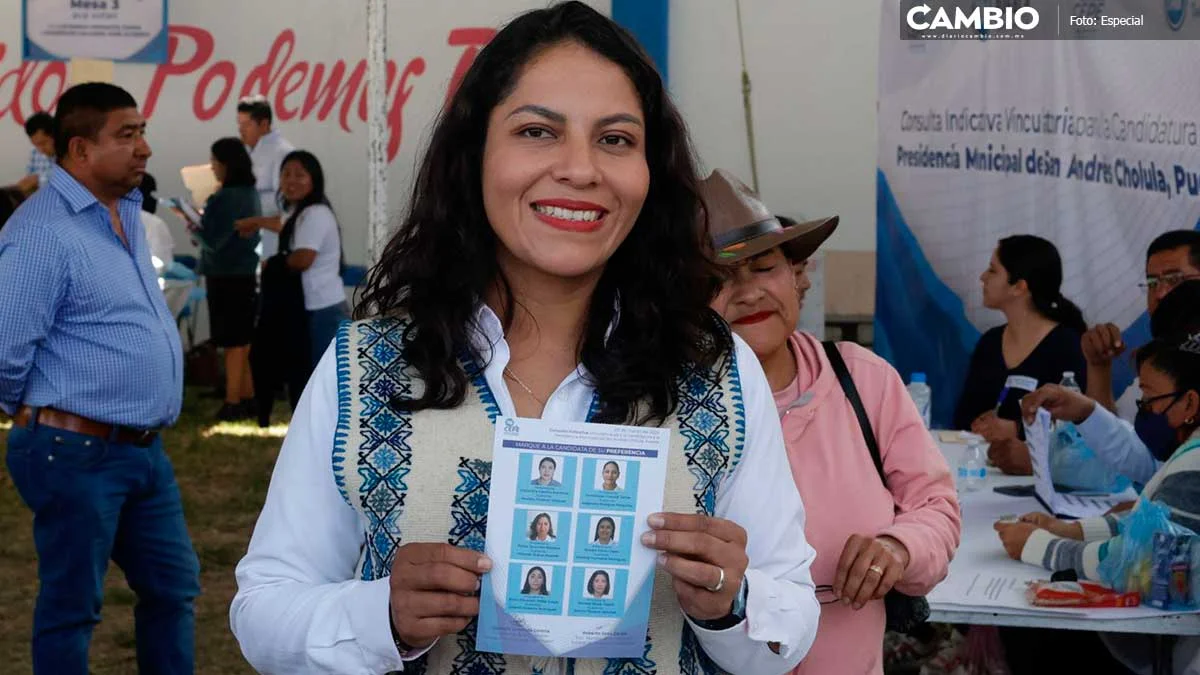 Lupita Cuautle anuncia el inicio de su campaña por la alcaldía de San Andrés Cholula