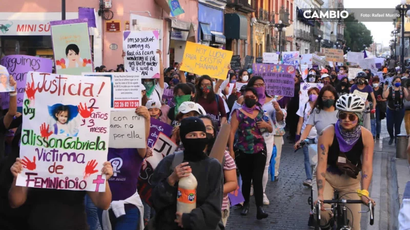 Estas son las alternativas viales por las marchas del 8M en Puebla capital
