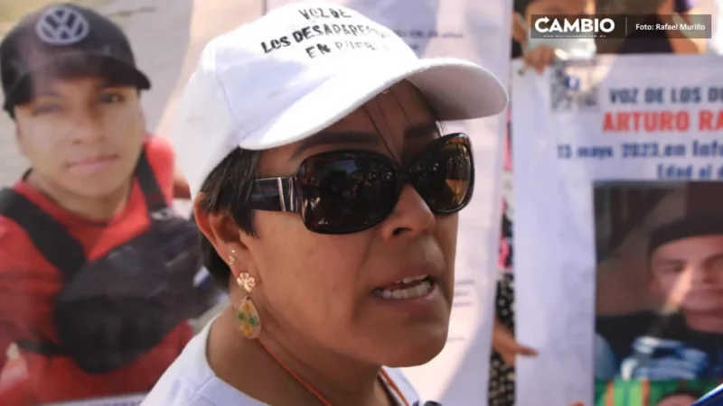 Mamás del colectivo Voz de los Desaparecidos se pronuncian contra desaparición forzada de mujeres